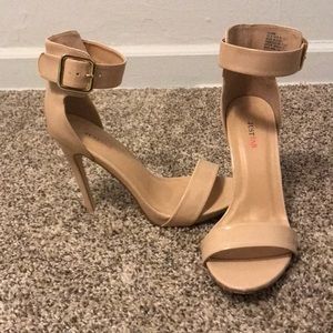 Nude stilettos (worn once!)